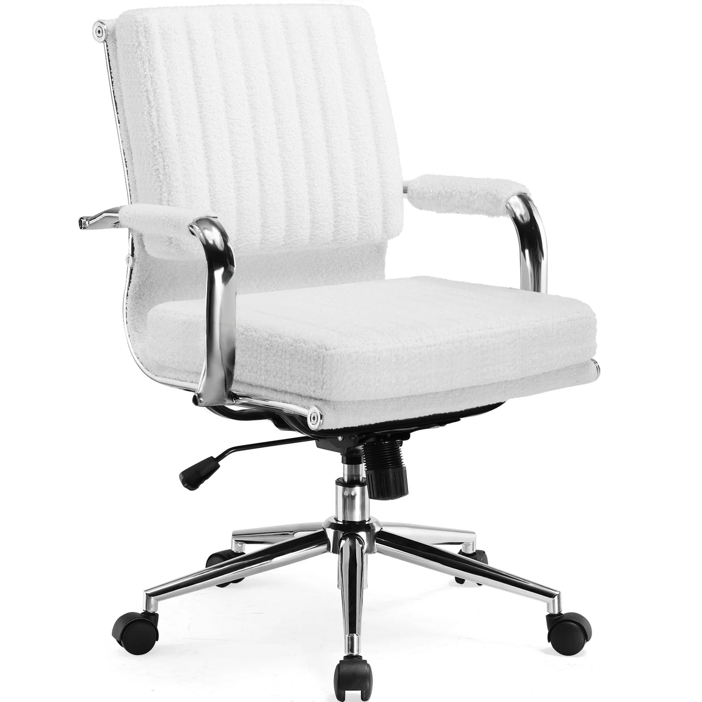 COMHOMA Chefsessel Bürostuhl Ergonomischer Schreibtischstuhl Drehstuhl Computerstuhl mit Armlehnen Schminktisch Stuhl