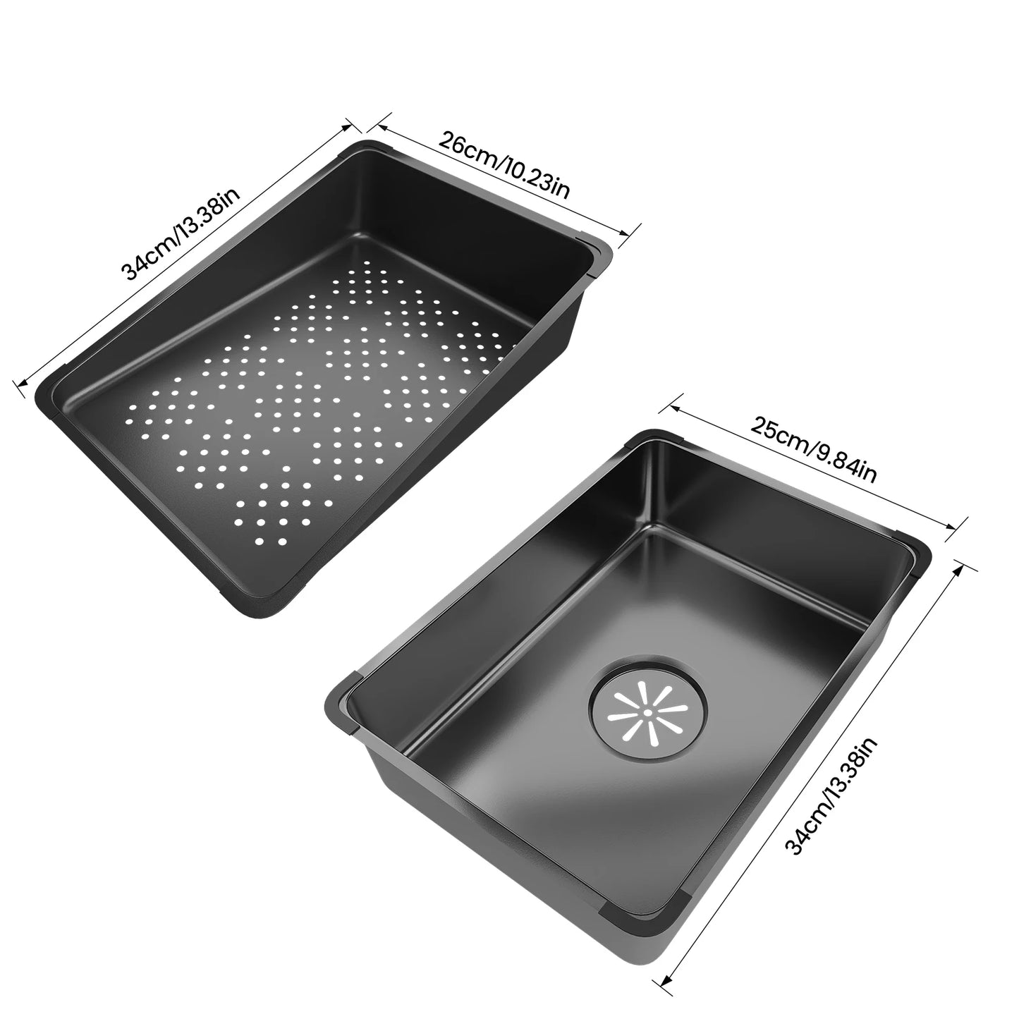 Wasserfall-Küchenspüle aus Edelstahl 304, großes Einzelschlitz-Wasserhahn-Set mit integrierter Digitalanzeige, Seifenspender, Tassenwascher