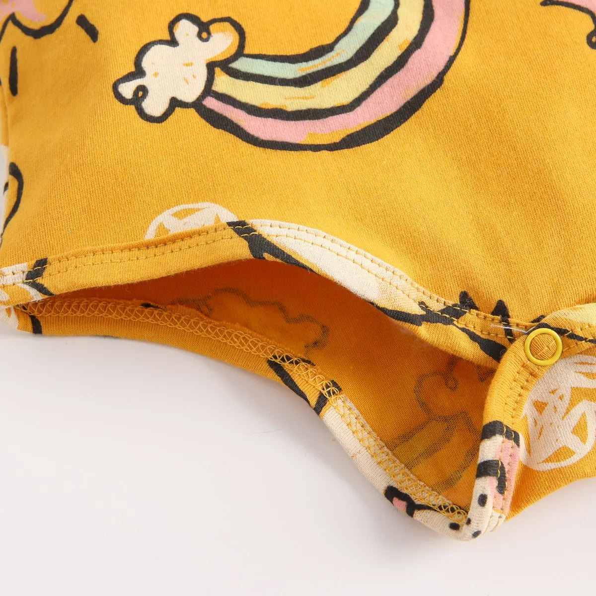 Sanlutoz Kurzarm Baby Jungen Mädchen Sommer Bodys Baumwolle Kleinkinder Kleidung Onesies Niedlichen Cartoon Druck
