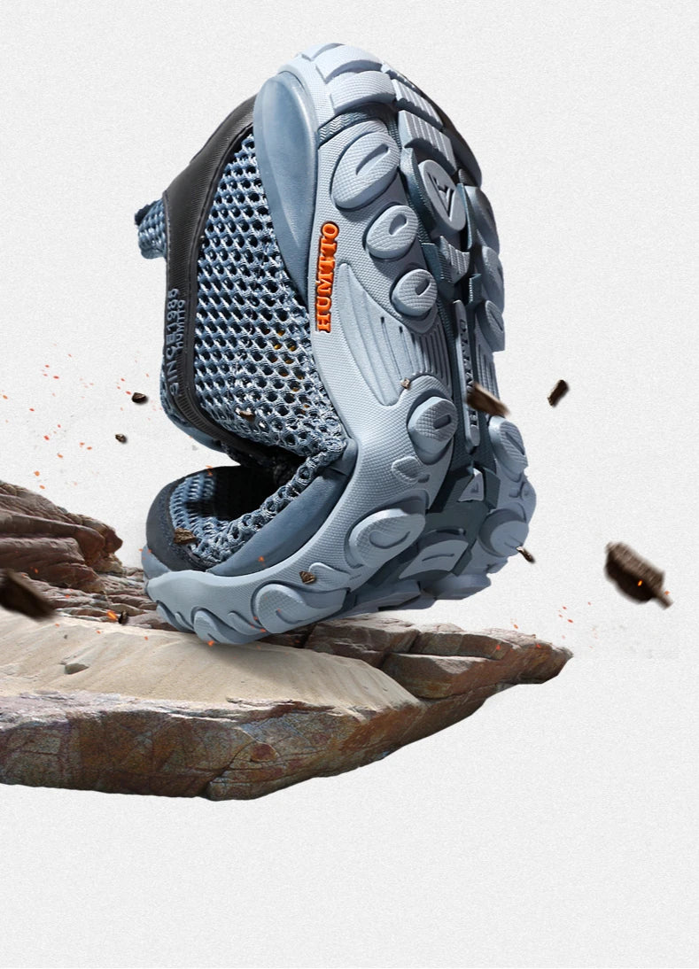 HUMTTO Sommer Wandern Turnschuhe Schuhe für Männer 2021 Atmungsaktive Outdoor Trekking Sport Herren Wasser Schuhe Klettern Walking Mann Schuhe