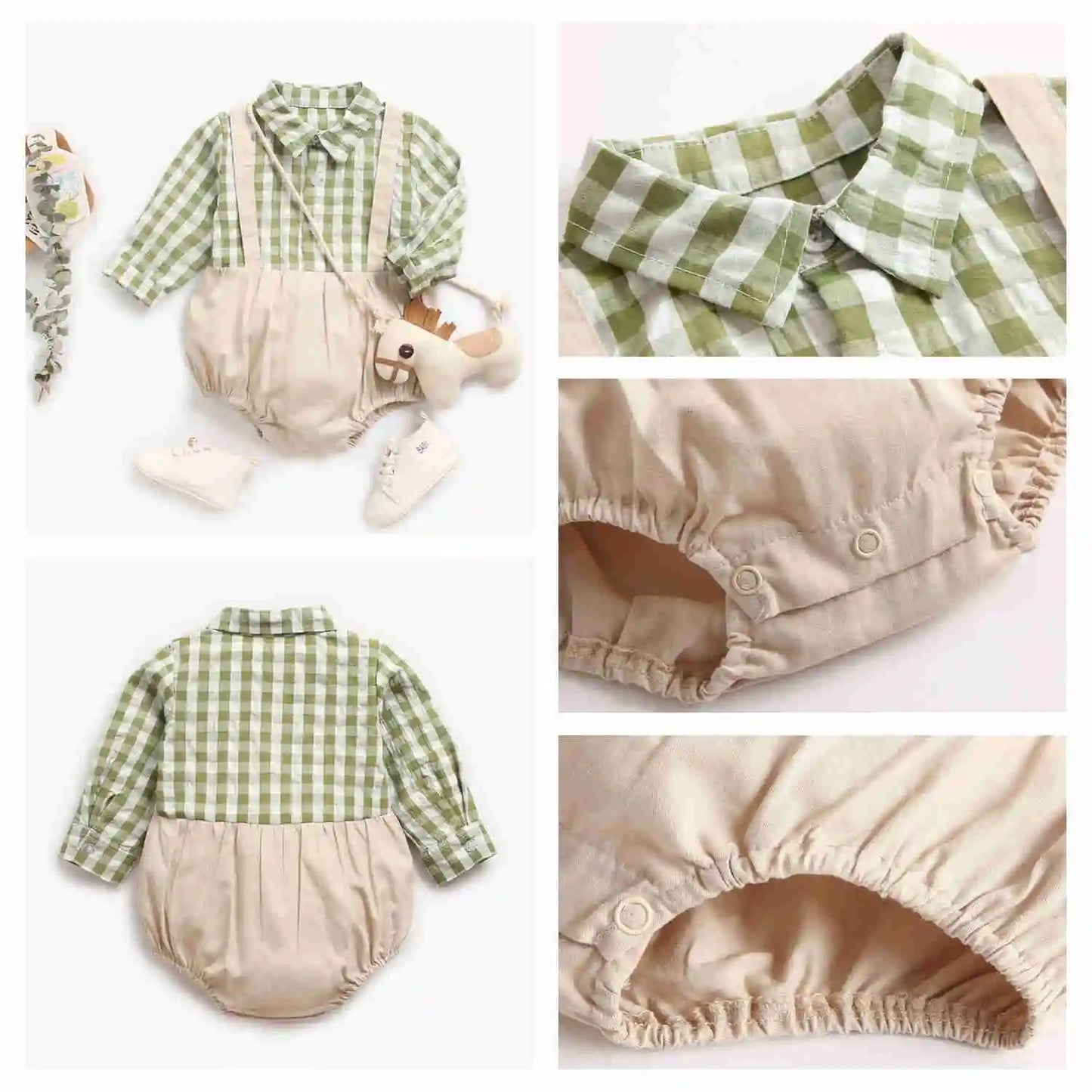 Sanlutoz Herbst Baby Jungen Bodys Kleinkind Kleidung Onesies Mode Langarm
