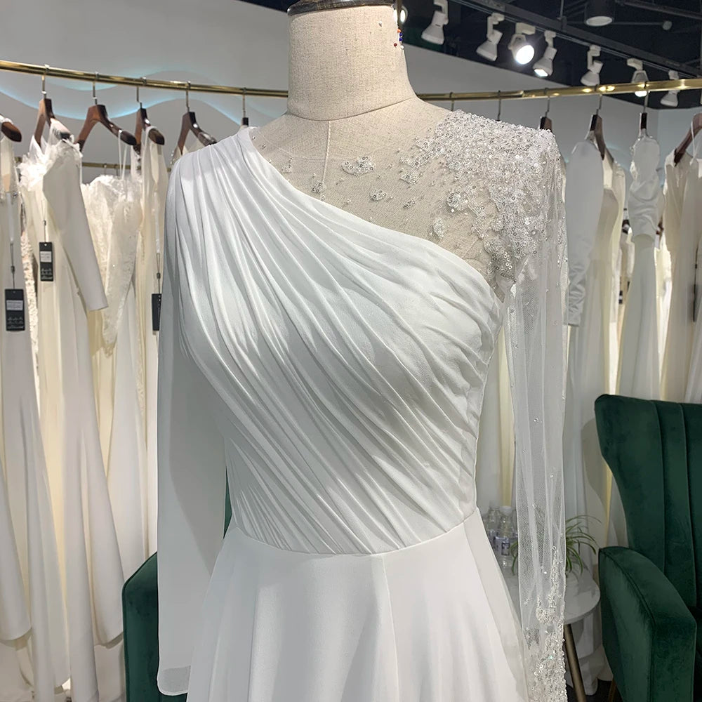 Jancember LSSG068 New Bride Dress Long Cheap Wedding Dresses Princess Wedding Dresses With High Quality