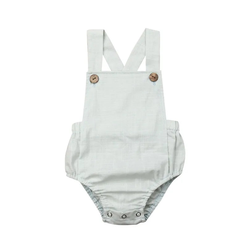 11 farbe Neugeborene Jungen Mädchen Body Sommer Taste Overall Striped Beiläufige Sleeveless Backless Solide Outfits Kleidung