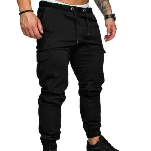 50%HOT2022 Neue männer Casual Jogging Hosen Einfarbig Tasche Hosen Sport Hosen männer Hosen Straße Hüfte Halen Jogging hosen