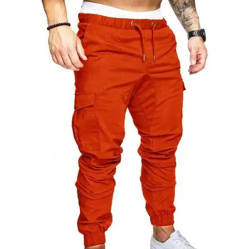 50%HOT2022 Neue männer Casual Jogging Hosen Einfarbig Tasche Hosen Sport Hosen männer Hosen Straße Hüfte Halen Jogging hosen