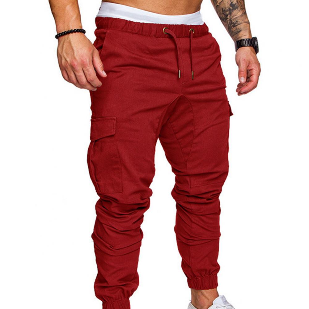 50%HOT2022 Neue männer Casual Jogging Hosen Einfarbig Tasche Hosen Sport Hosen männer Hosen Straße Hüfte Halen Jogging hosen