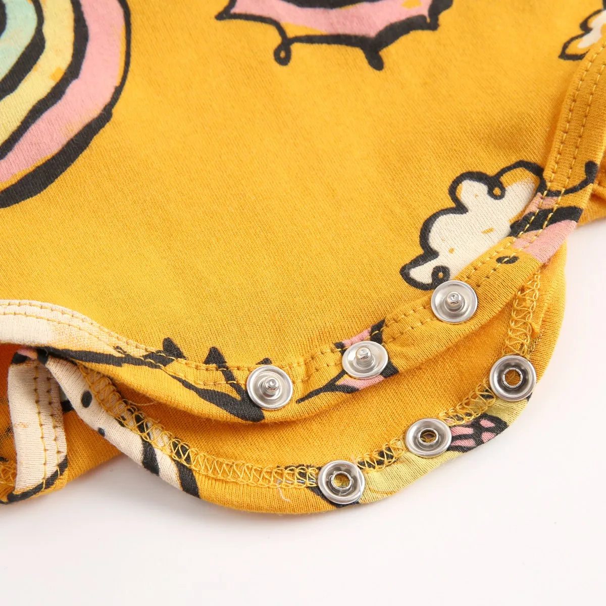 Sanlutoz Kurzarm Baby Jungen Mädchen Sommer Bodys Baumwolle Kleinkinder Kleidung Onesies Niedlichen Cartoon Druck