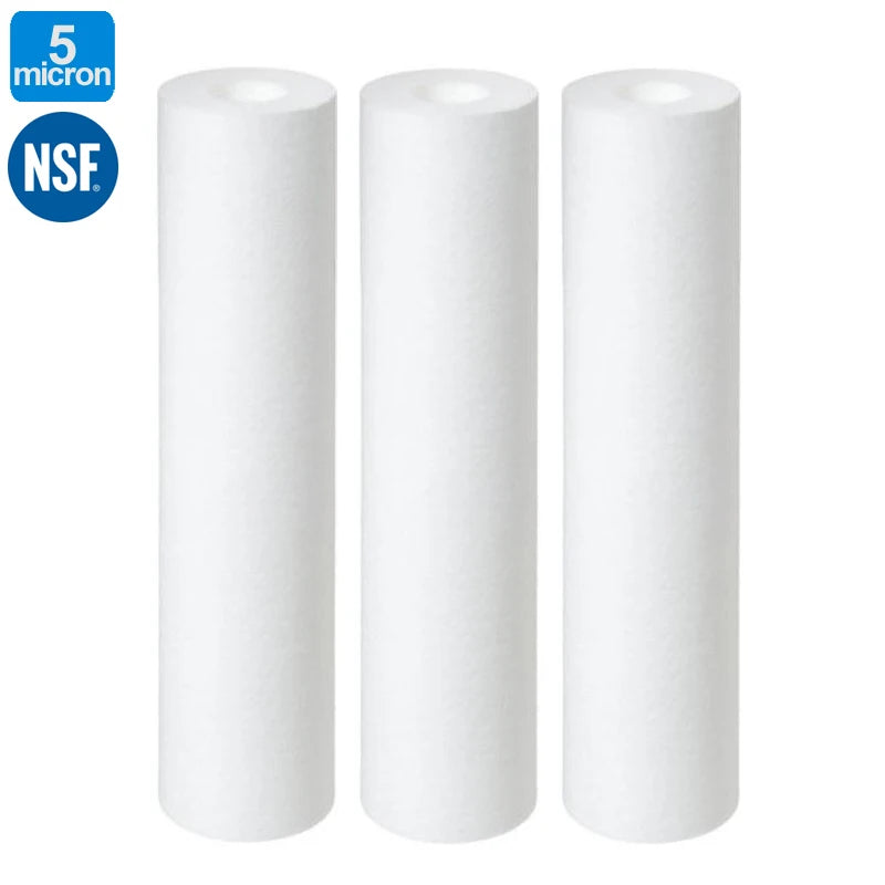 5 micron Water Filter Cartridge Pentek PP Sediment P5 NSF Certified Water Purifier