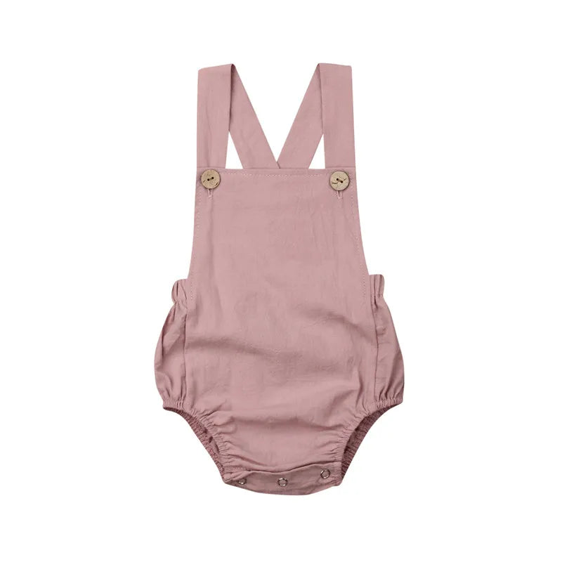 11 farbe Neugeborene Jungen Mädchen Body Sommer Taste Overall Striped Beiläufige Sleeveless Backless Solide Outfits Kleidung