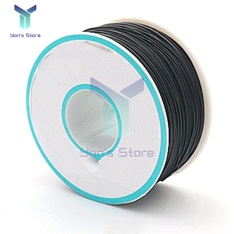 250M 30AWG Wire Cable 8 Color PCB Soldering Fly Iine 0.55mm Breadboard Jumper Colored Insulation Wrap Cable Tinned Pure Copper