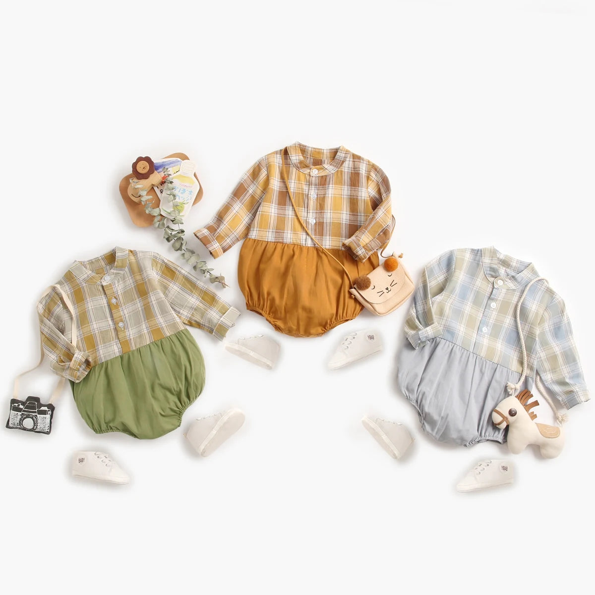 Sanlutoz Herbst Baby Jungen Bodys Kleinkind Kleidung Onesies Mode Langarm