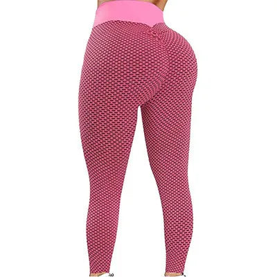 Wholesale Sexy Women Solid Butt Lifting High Waist Workout Gym Fitness Yoga Pants Tik Tok Tiktok Leggings