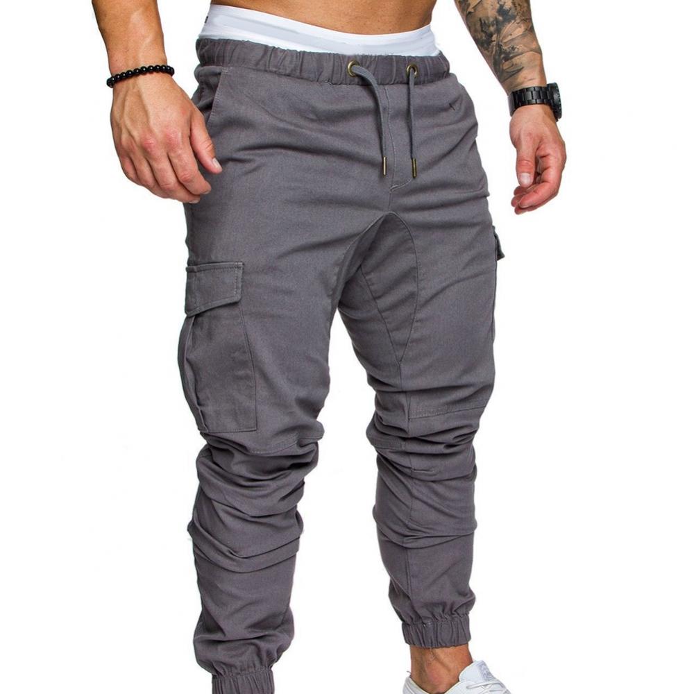 50%HOT2022 Neue männer Casual Jogging Hosen Einfarbig Tasche Hosen Sport Hosen männer Hosen Straße Hüfte Halen Jogging hosen