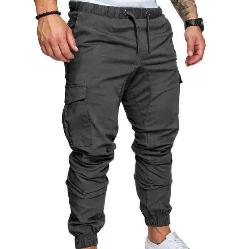 50%HOT2022 Neue männer Casual Jogging Hosen Einfarbig Tasche Hosen Sport Hosen männer Hosen Straße Hüfte Halen Jogging hosen