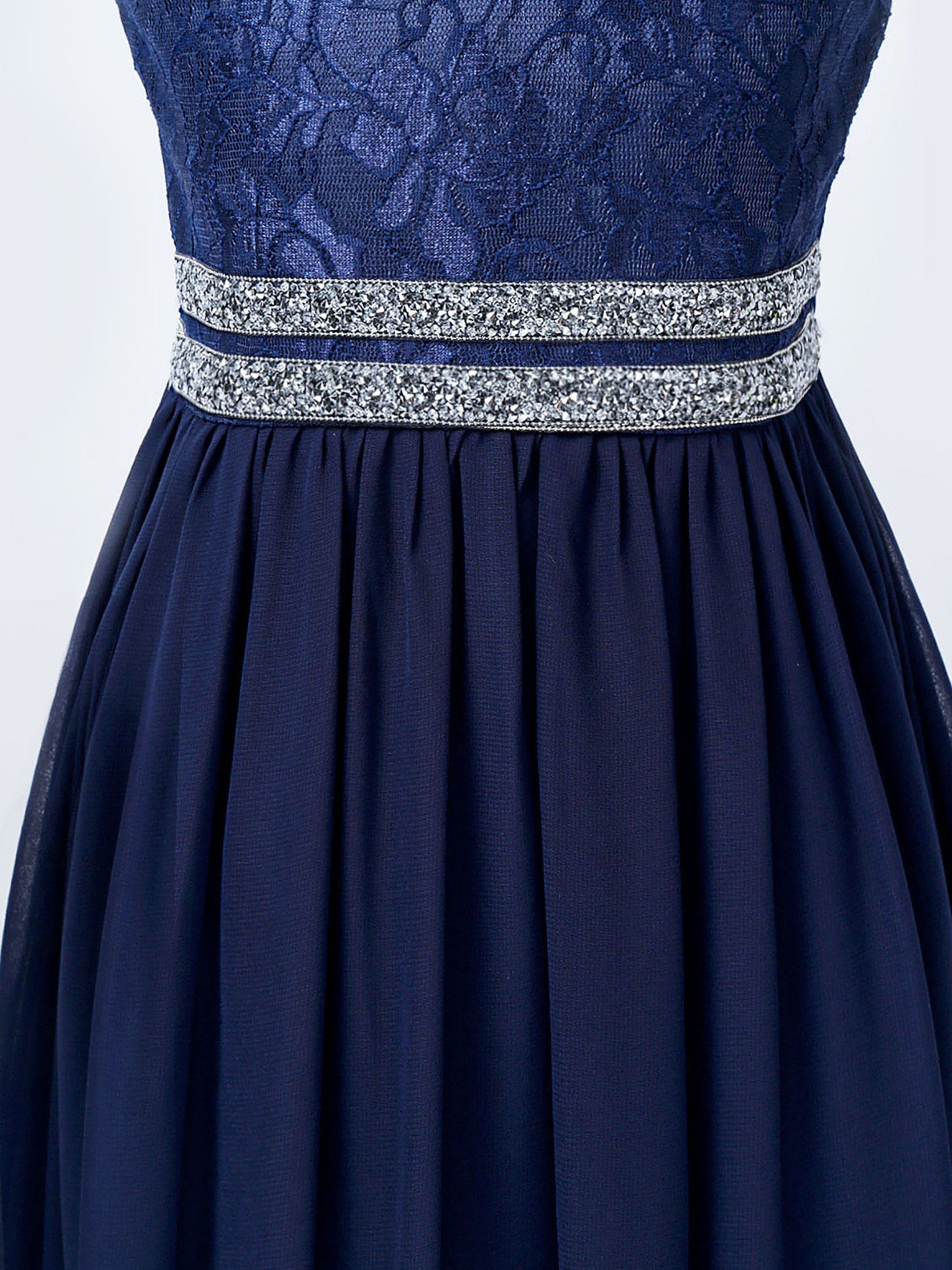 Iiniim Teen Mädchen Ärmellose Pailletten Floral Spitze Glänzenden Kleid Vestido de festa für Hochzeit Formale Geburtstag Party Sommer Kleider