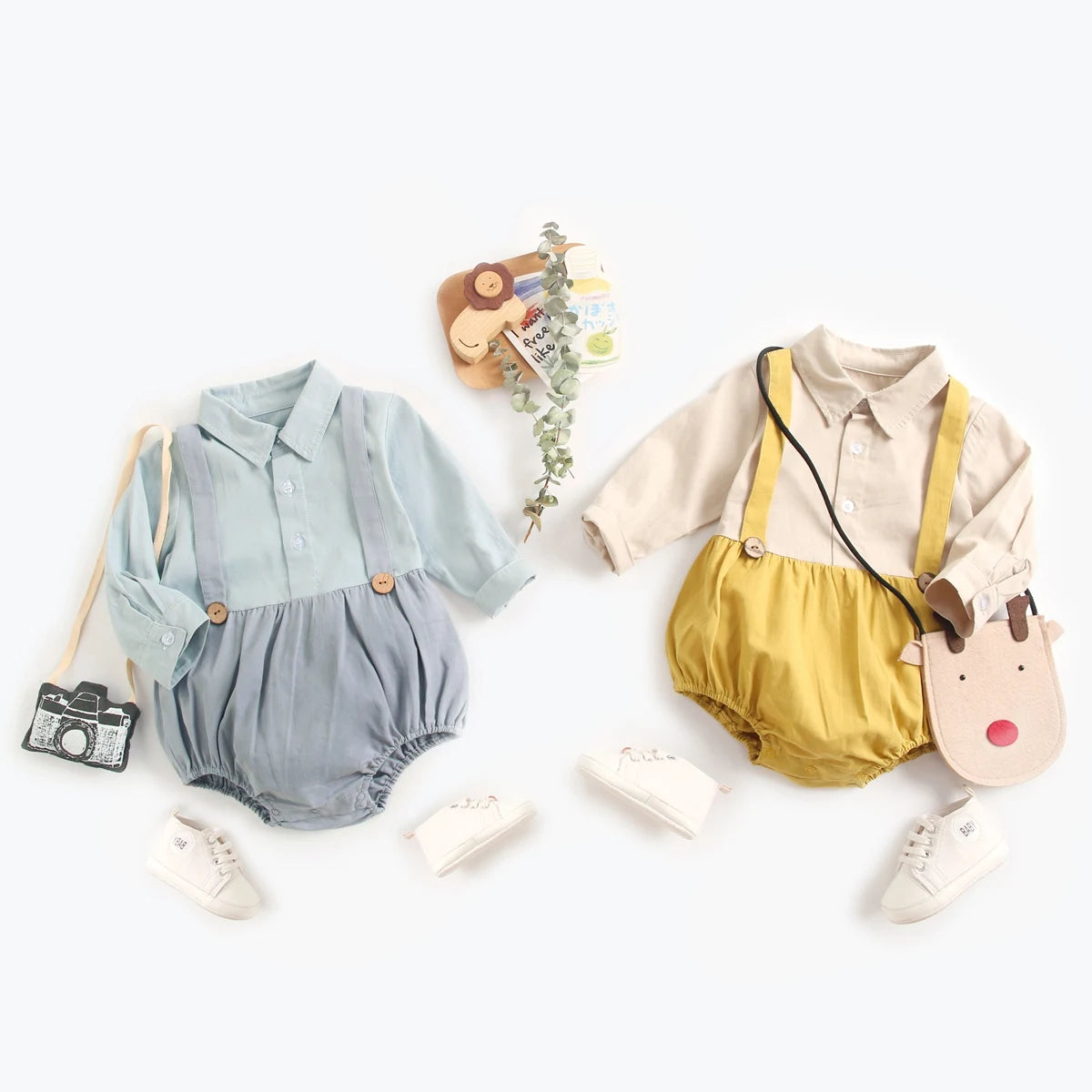 Sanlutoz Herbst Baby Jungen Bodys Kleinkind Kleidung Onesies Mode Langarm