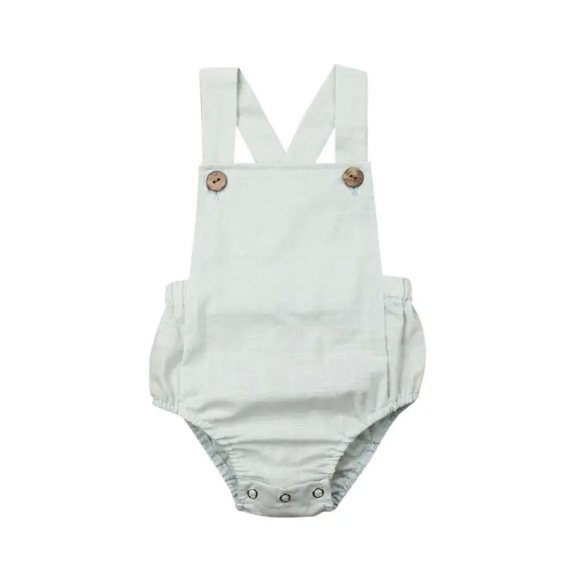 11 farbe Neugeborene Jungen Mädchen Body Sommer Taste Overall Striped Beiläufige Sleeveless Backless Solide Outfits Kleidung