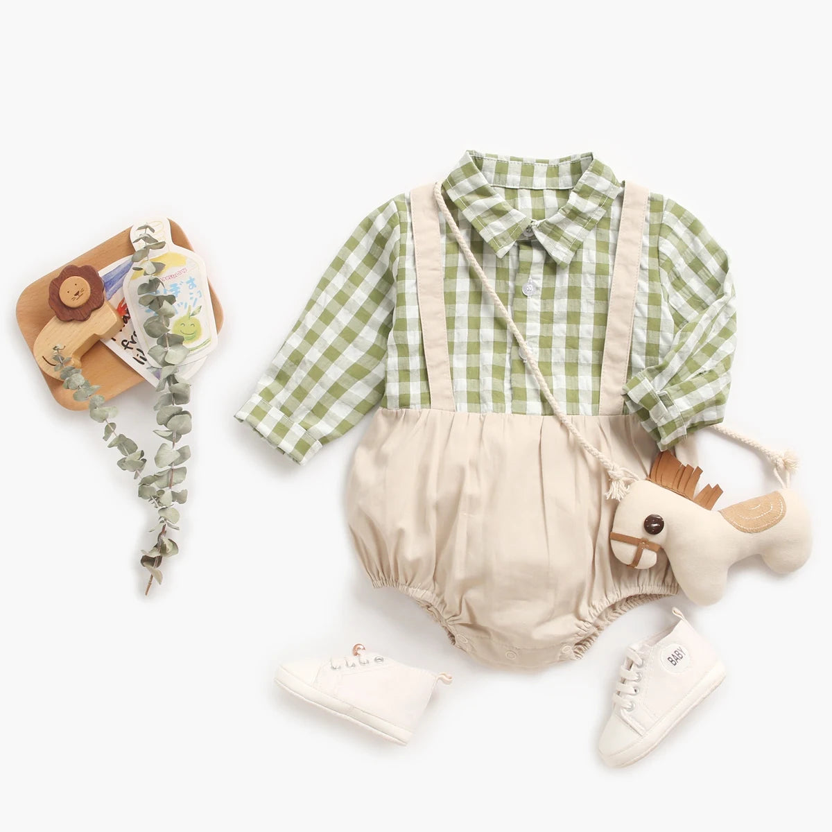 Sanlutoz Herbst Baby Jungen Bodys Kleinkind Kleidung Onesies Mode Langarm