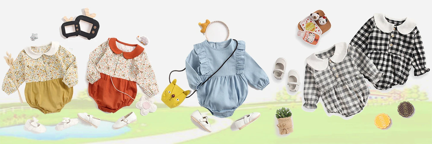 Sanlutoz Herbst Baby Jungen Bodys Kleinkind Kleidung Onesies Mode Langarm