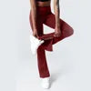 Luluyun Bottom Zipper up Leg Open Wide Leg Pants for Women Casual Elastic High Waist Loose Long Pants