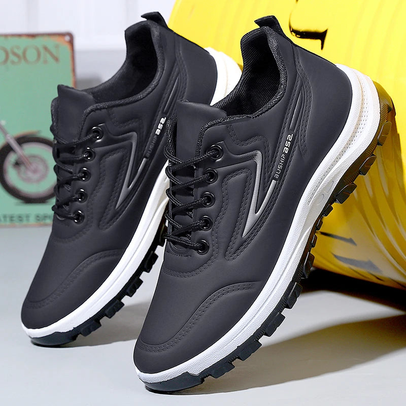 ZZH XZ442 Men's Casual Running Shoes, Breathable Mesh Sports Shoes