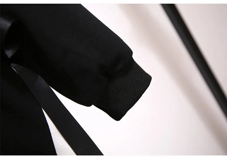 150Kg Plus Größe frauen Herbst Lose Oansatz Sweatshirts Fehlschlag 157cm 6XL 7XL 8XL 9XL 10XL Beiläufige Lange-ärmeln Gefälschte Zwei-stück Top