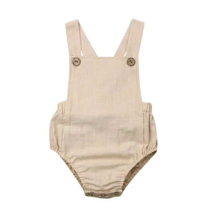 0-3y Baby Sommerkleid ung Neugeborene Baby Boy Mädchen Baumwolle Bodysuit gestreift solide lässige Overall Outfits Sonnen anzug