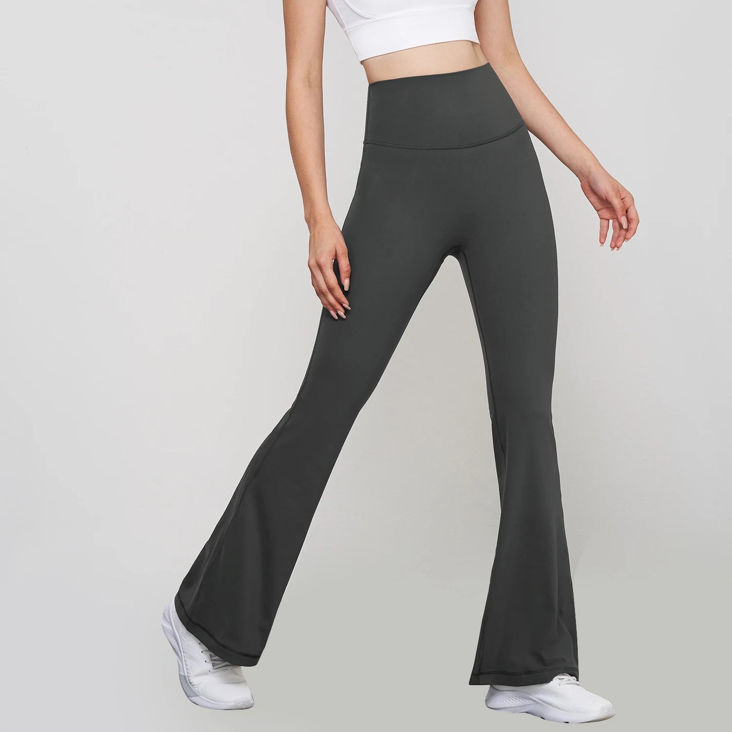 Nuls Young Series High Waist Women Yoga Pants Custom Leggings Bell-Bottoms Yoga Pants