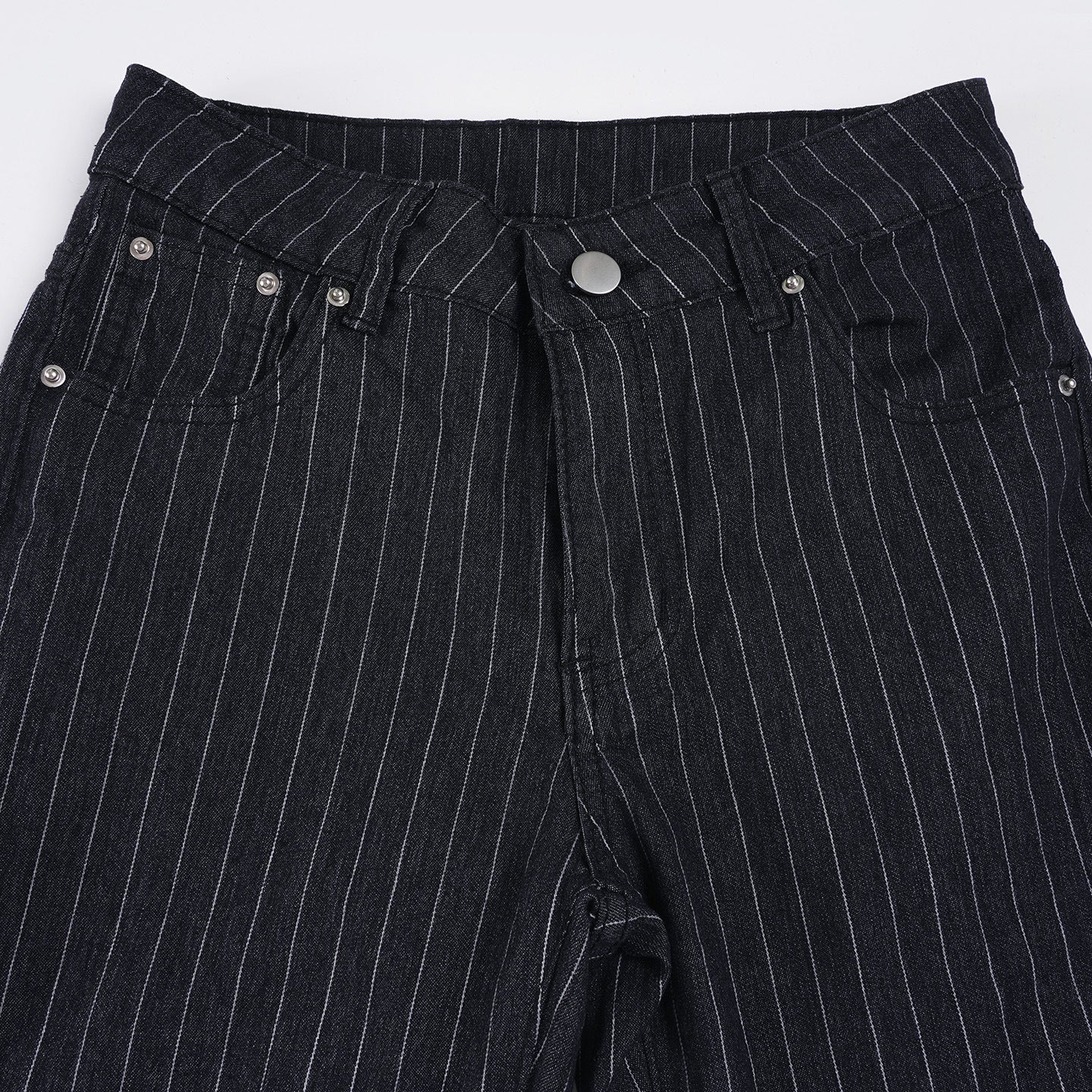 Vintage Y2K Flared Jeans Retro Button-up Low Rise Casual Denim Hose Harajuku 2000er Jahre Hose Basic Aesthetic Mom