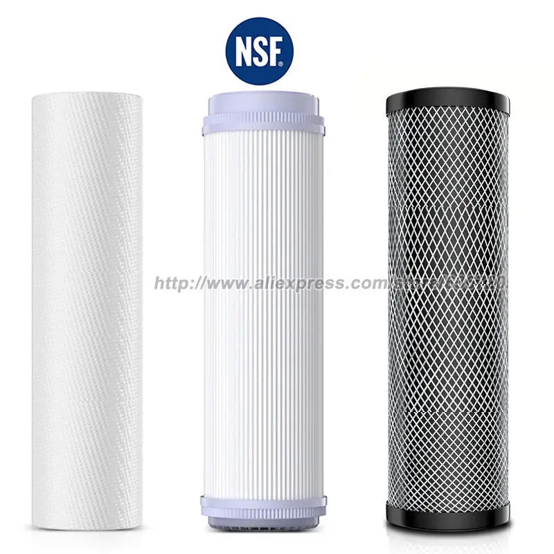 TSTUF 0.01μm Ultra-Filtration Under Sink Water Filter, Stainless Steel Water Filter for Sink, 5X Service Life.