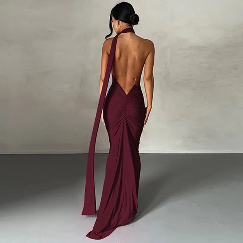 Dulzura Frauen Party Club Abend Streetwear Bodycon Bodycon Weißes Langes Kleid 2024 Sommer Kleidung Großhandel Artikel Für Business