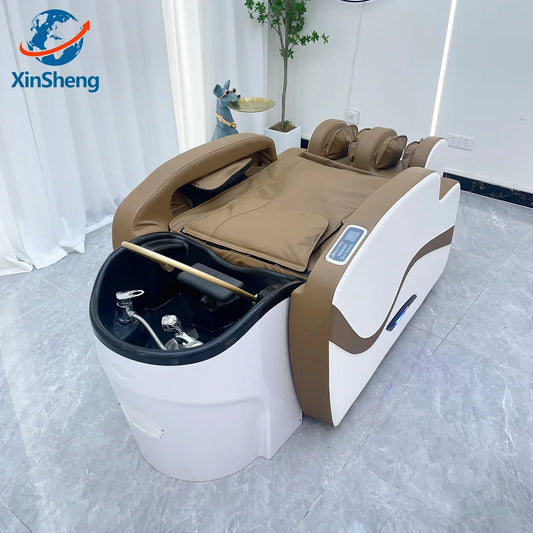 XinSheng Professionelle Elektrische Massage Bett Kopf SPA Salon Massage Tisch Haar Waschen Begasung Betten Friseur Smart Möbel
