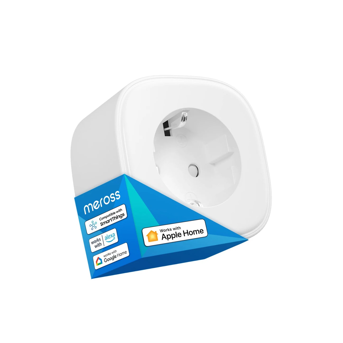 Meross 16A HomeKit Smart Plug EU WiFi Steckdose Fernbedienung Sprachsteuerung Unterstützung Alexa Google Assistant SmartThings