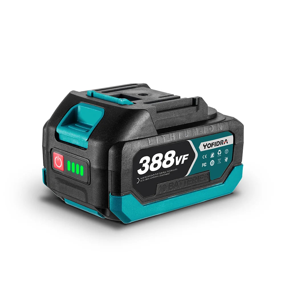 YOFIDRA 1/2 "1000N.M Bürstenlosen Elektrischen Schlagschrauber Handheld Cordless Auto Schraubendreher Bohrer Steckschlüssel Set Für Makita Batterie Pin