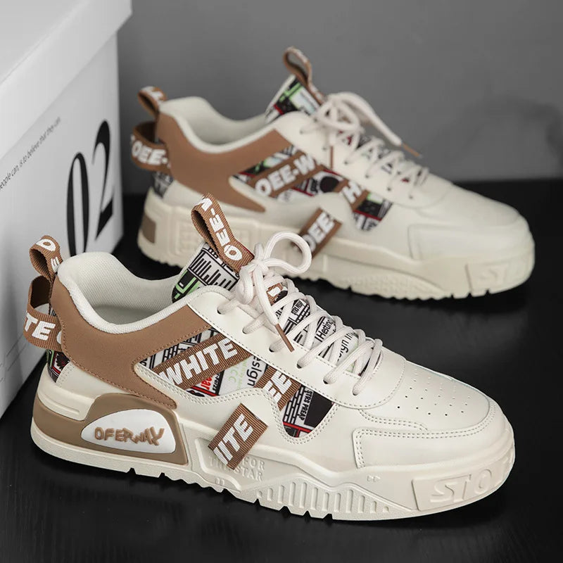 High Quality Men's Casual Shoes Luxury Male Sneaker Outdoor Fashion Skateboard Shoes Running Platform Designer Vulcanized Shoes