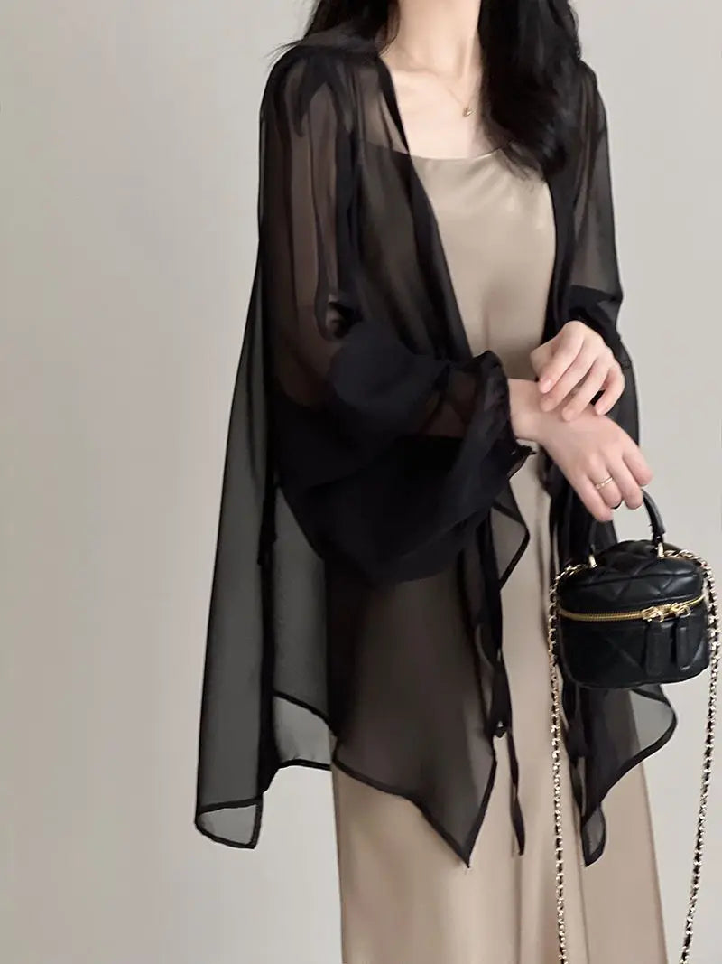 Jacken Frauen Elegante Sommer Sun-proof Zarte Mode Täglichen Lose Einfache Feste Alle-spiel Grundlegende Stilvolle Koreanische stil Puff Hülse