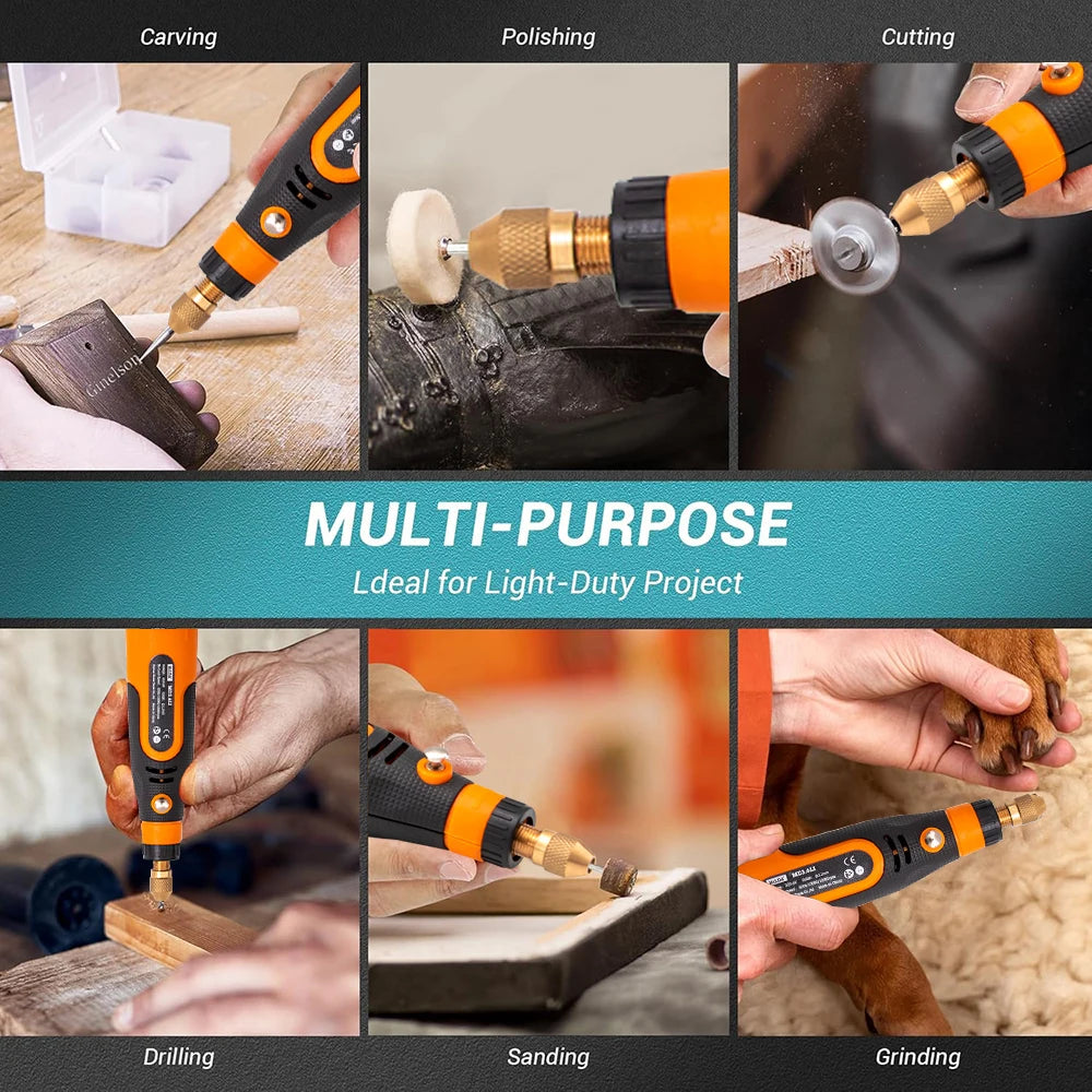 Mini Bohrmaschine USB Wireless Mini Handheld Bohrer Dreh Werkzeug Holzbearbeitung Gravur Stift Dremel Werkzeuge für Schmuck Metall Glas