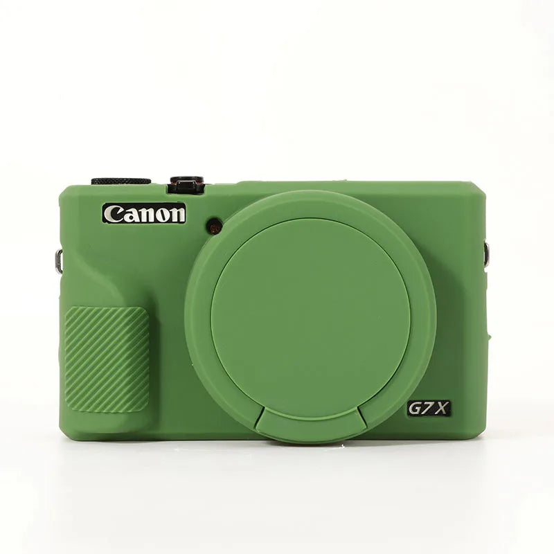 Camera Case for Canon PowerShot SX740 / SX730 Digital Camera, Soft Silicone Protective Bag Removable Lens Cover Accessories.
