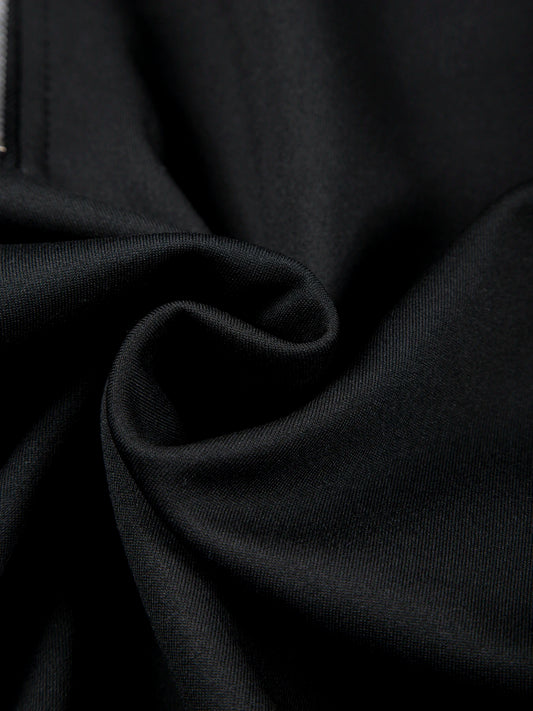 Autumn and Winter Men's Casual Tracksuit High Quality Daily Sports Jogging Suit Half-Zipper Hooded + Sweatpants two-piece Set.