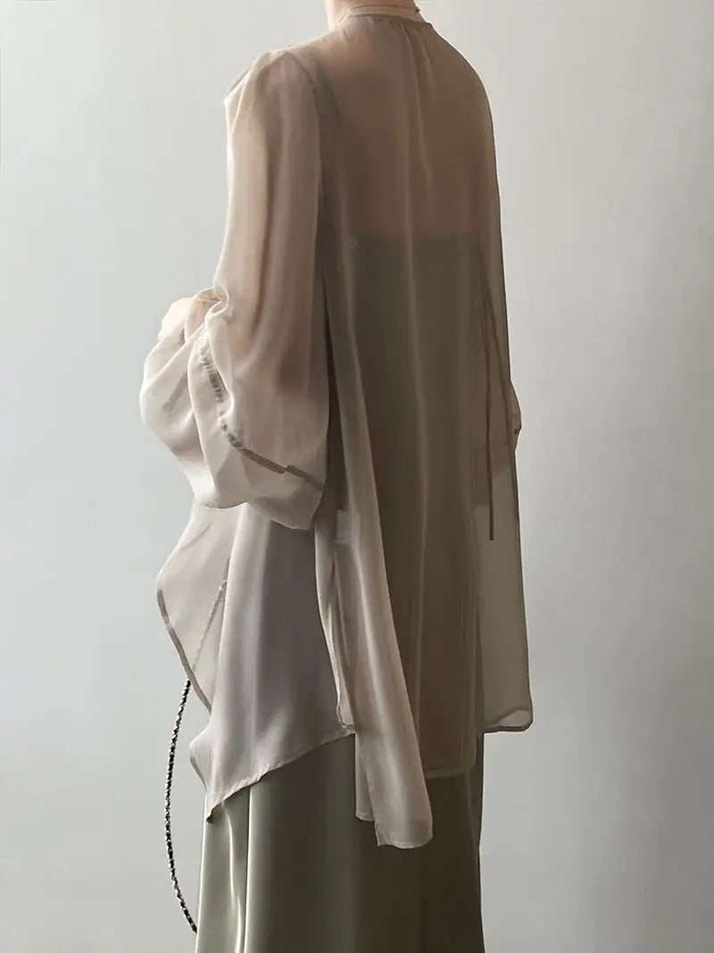 Jacken Frauen Elegante Sommer Sun-proof Zarte Mode Täglichen Lose Einfache Feste Alle-spiel Grundlegende Stilvolle Koreanische stil Puff Hülse