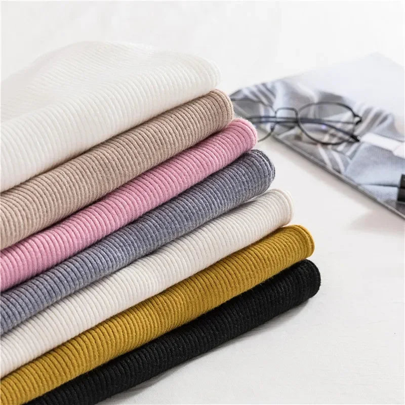 Frauen einfarbig lange Ärmel Roll kragen pullover Strick pullover grundlegende weiche Pullover einfache elegante Mode neu