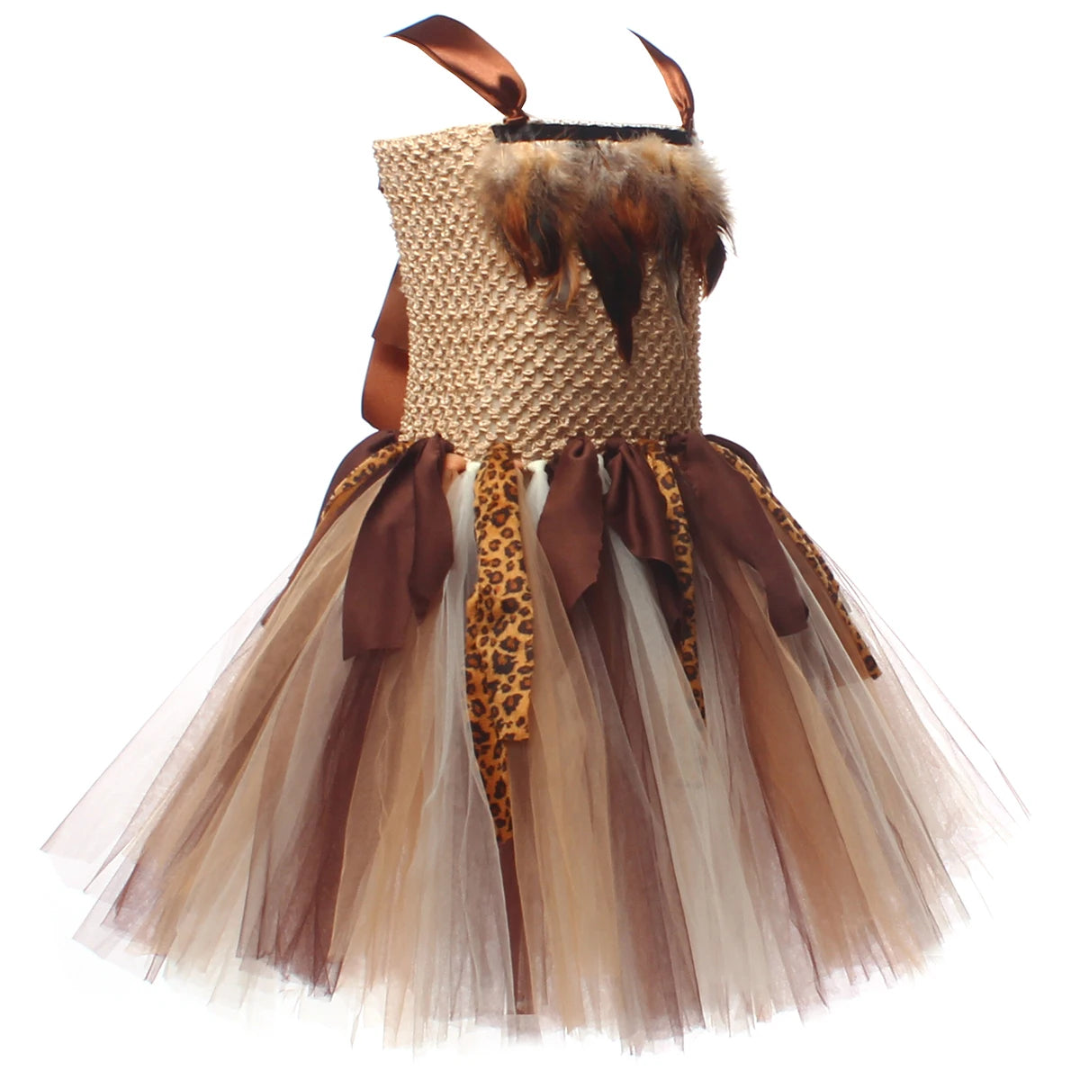 Höhlenmädchen-Kostüm für Kinder, Halloween-Tutu-Kleid, wilder Mann, Baby, Cosplay, Geburtstag, Dschungel, Karneval, Party, Kleider, ausgefallenes Tutus-Outfit