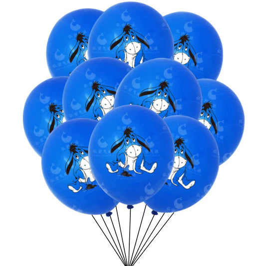 10/30 Stück 12 Zoll Winnie the Pooh Latexballon Partyzubehör Bär Partyballons für Babyparty Geburtstagsparty Dekor.