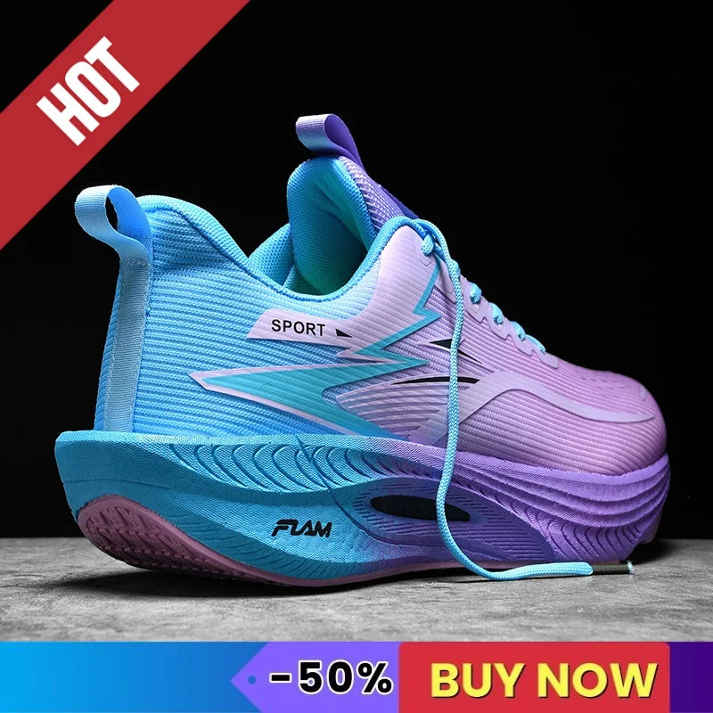 Sport Laufschuhe Männer Turnschuhe Marathon Atmungsaktiv Komfortable Marke Trend Frauen Sportlich Fitness Outdoor Turnschuhe AirCushion