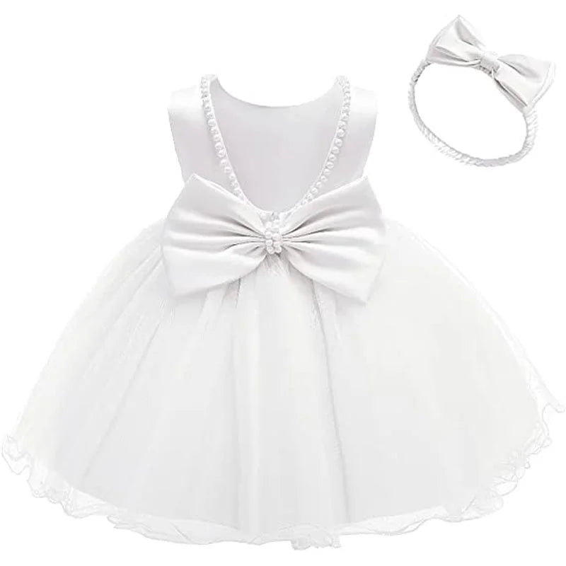 Neues elegantes Kleid für Mädchen Baby 1. Geburtstag Partykleid Säuglingskleid Mädchen Weihnachten Hochzeit Prinzessin Kleid Kind Festliches Kleid