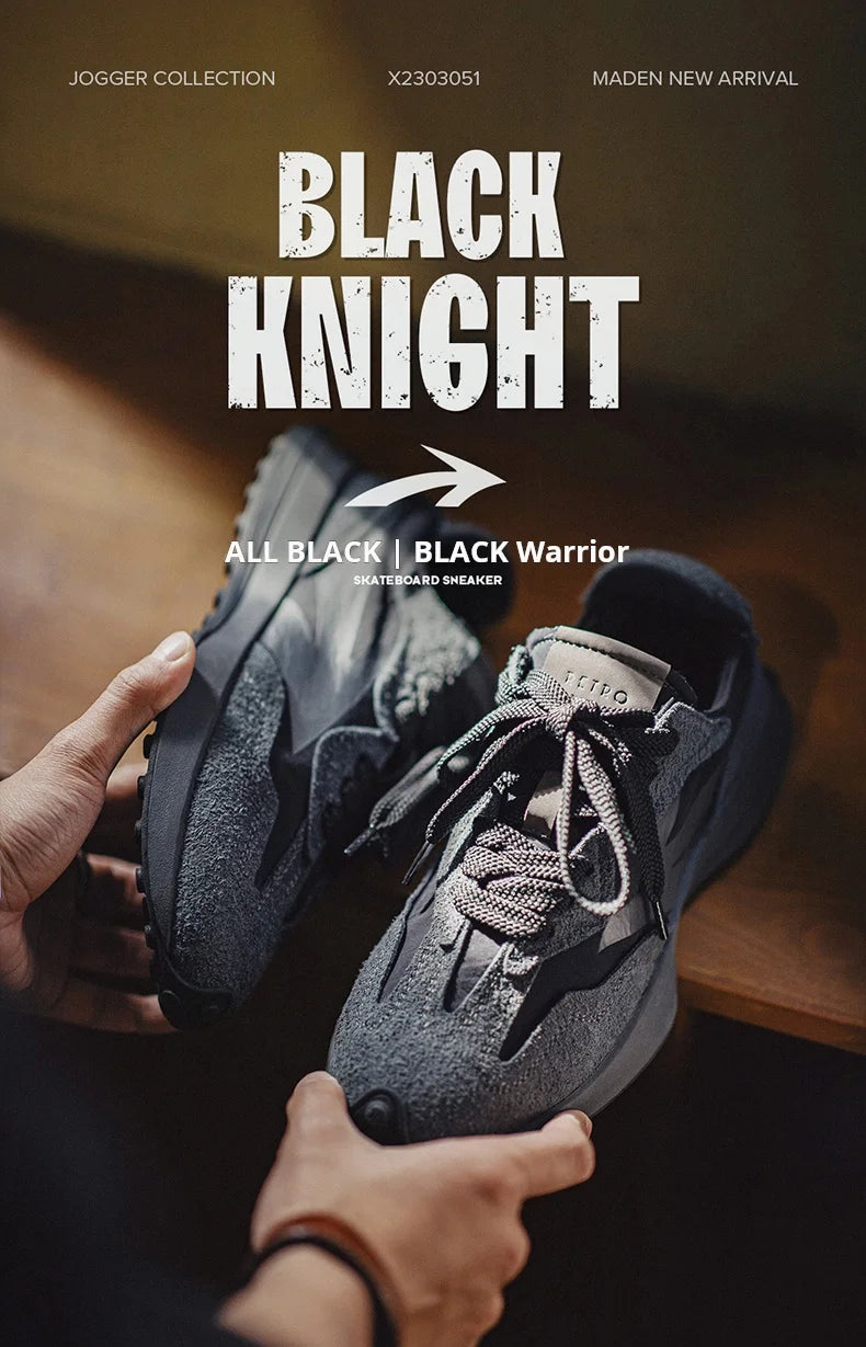 Maden Frühling Vintage Dickbesohlte Patchwork Schwarze Sneakers Lässige atmungsaktive Joggingschuhe Low-Top-Schnürschuhe Sportliche Sommerschuhe