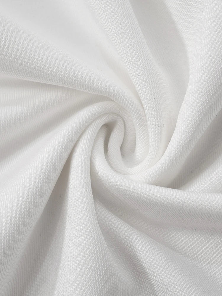 kliou Incline Shoulder Women T-shirts Classic New All-matched Single Sleeve Strap Skinny Crop Tees Mujer Chic Fashion Street Top.