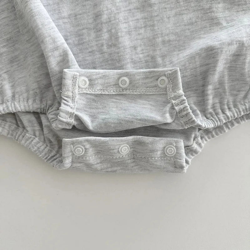 0-2Y Sommer Baby Body Niedlichen Cartoon Gedruckt Einteiliges für Kleinkinder Mädchen und Jungen Baby Kleidung Kleinkind Kurzarm Overall