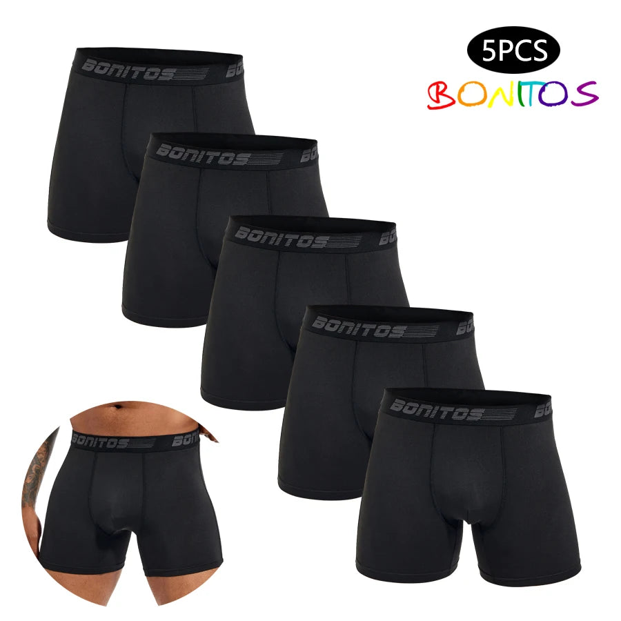 5 stücke boxer männer Höschen Atmungsaktive boxershorts Männer Unterwäsche Polyester unterhosen für mann Hohe Qualität Männliche Badehose