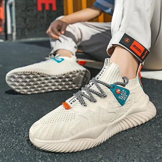 Tenis Men Sneakers Running Mens Casual Shoes Luxury Sneakers Trainer Race Breathable Shoes Fashion Mesh Loafers Shoes for Men.